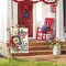 Patriotic 4th of July Floral Garden Flag – 12×18 Inch Double-Sided Outdoor Yard Decoration for Memorial Day and Independence Day, “God Bless America”